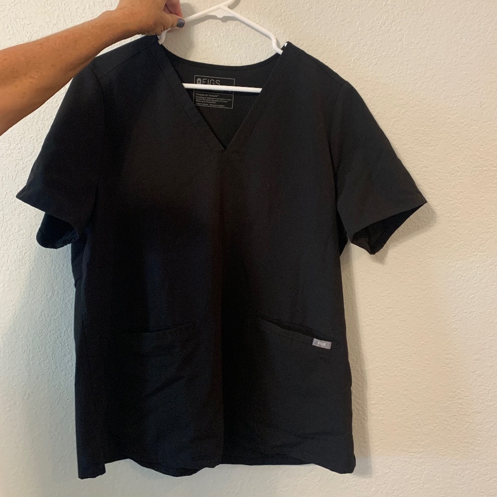 Figs Scrubs - Black